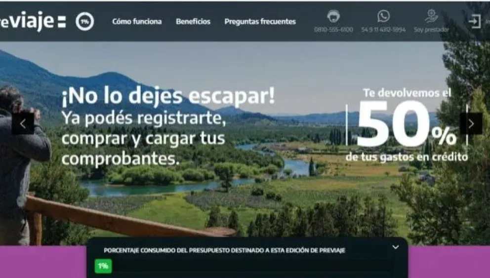 PreViaje 4: agregan una herramienta clave para acceder al programa 