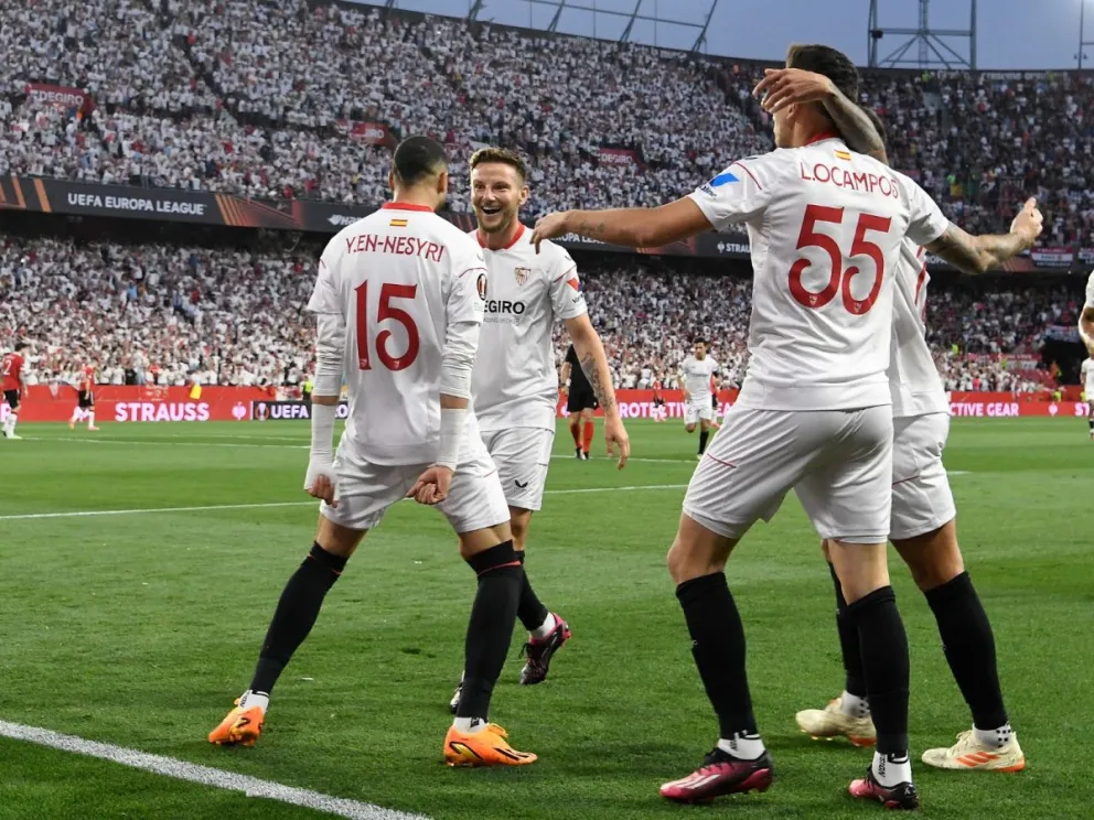 Siempre Sevilla: el equipo Andaluz, repleto de argentinos, nuevamente en la semifinal de la Europa League