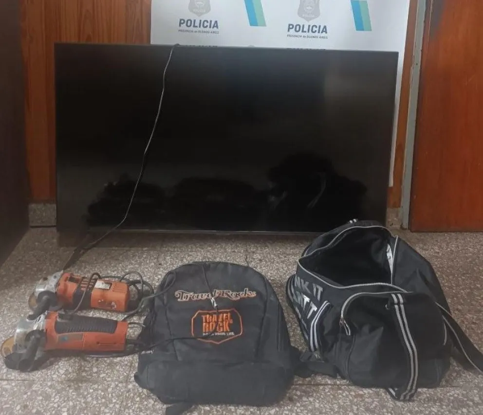 Policía Comunal esclareció un hecho y recupero elementos robados