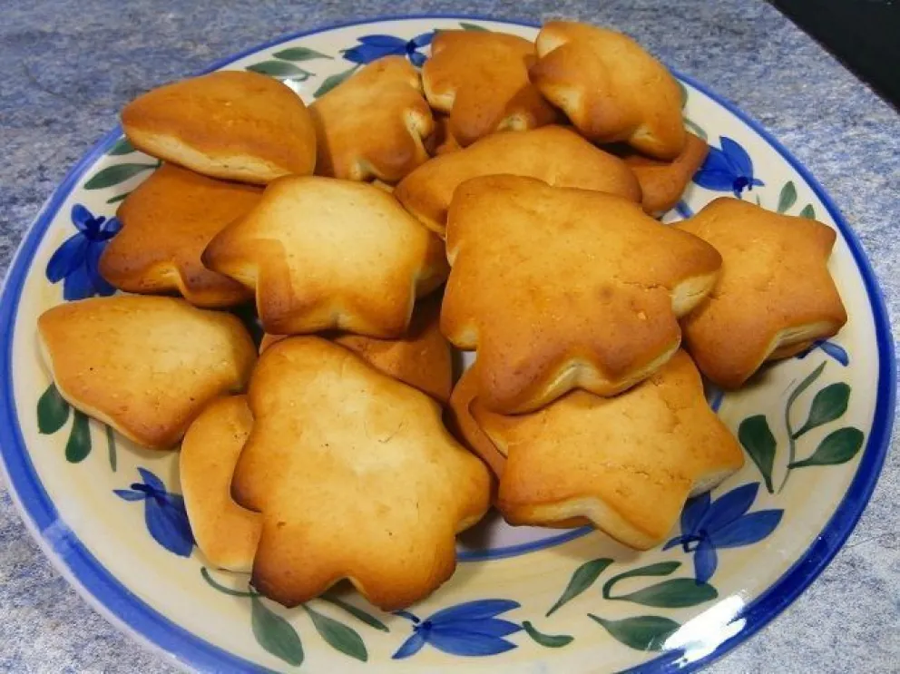 Una tarde ideal para probar estas galletas de manteca bien caseras 