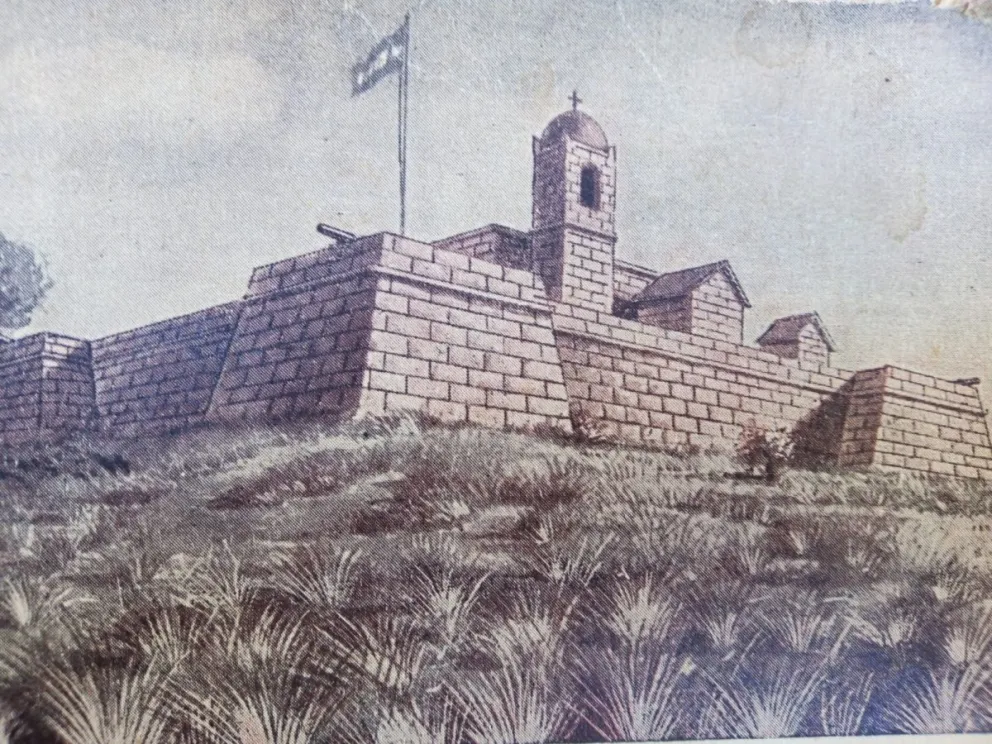 De qué vivía la tropa que custodiaba el fuerte en la época de la colonia