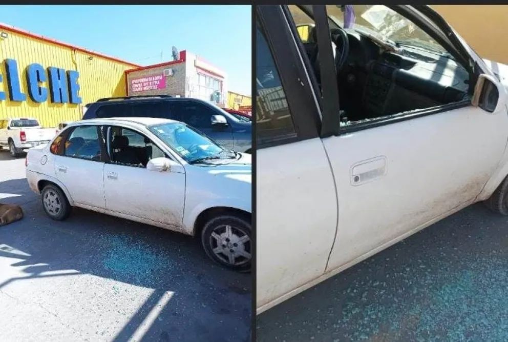 Un descuido que resultó fatal: le rompieron el vidrio y la puerta del auto para robarle