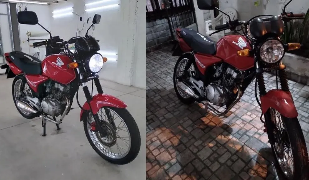 “Dame las llaves o te quemo”: sustrajeron otra moto en Viedma