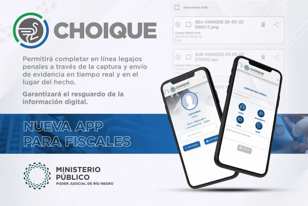 Lanzan nueva APP exclusiva para fiscales rionegrinos