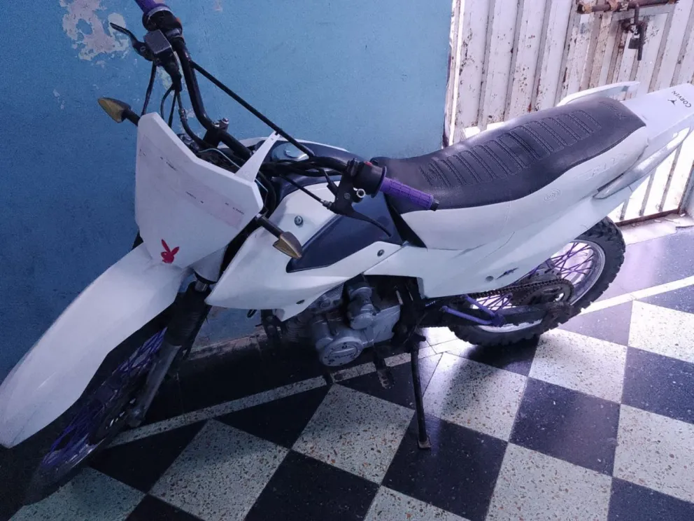 Detienen  en Viedma a un sujeto con una moto robada