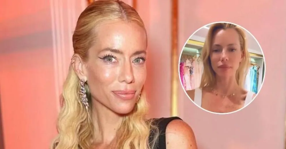 Se viene la boda: Nicole Neumann se probó el vestido de casamiento