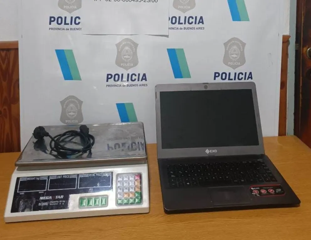 Personal policial recuperó elementos robados de la Federación Agraria