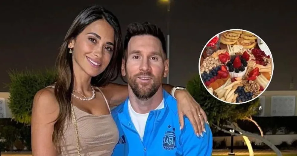 Cuál es la merienda favorita de Antonela Roccuzzo que dejó sin palabras a Messi