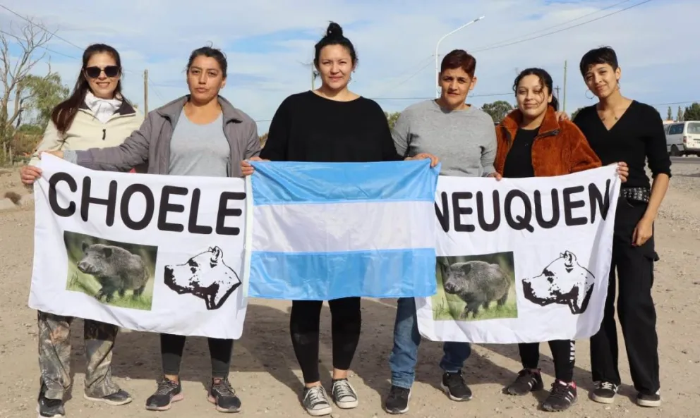 Cazadoras de jabalí se sumaron al pedido de autorización de caza con jauría