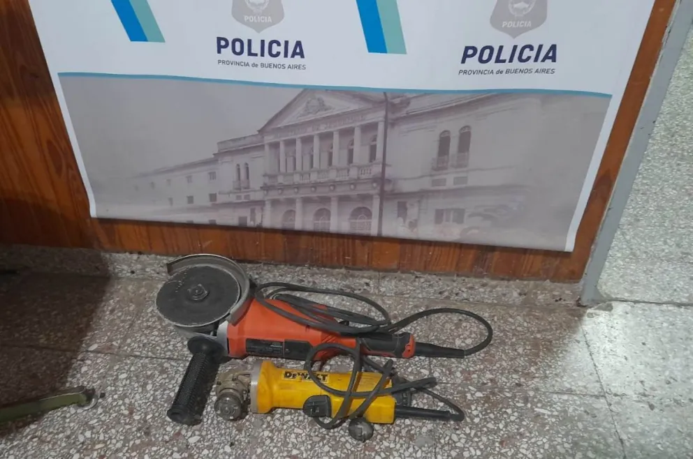 Policía Comunal recuperó elementos robados de una obra en construcción