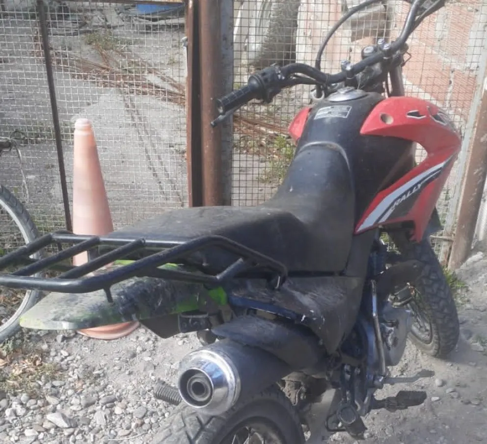 Recuperan una moto robada y se trabaja para esclarecer otros hechos 