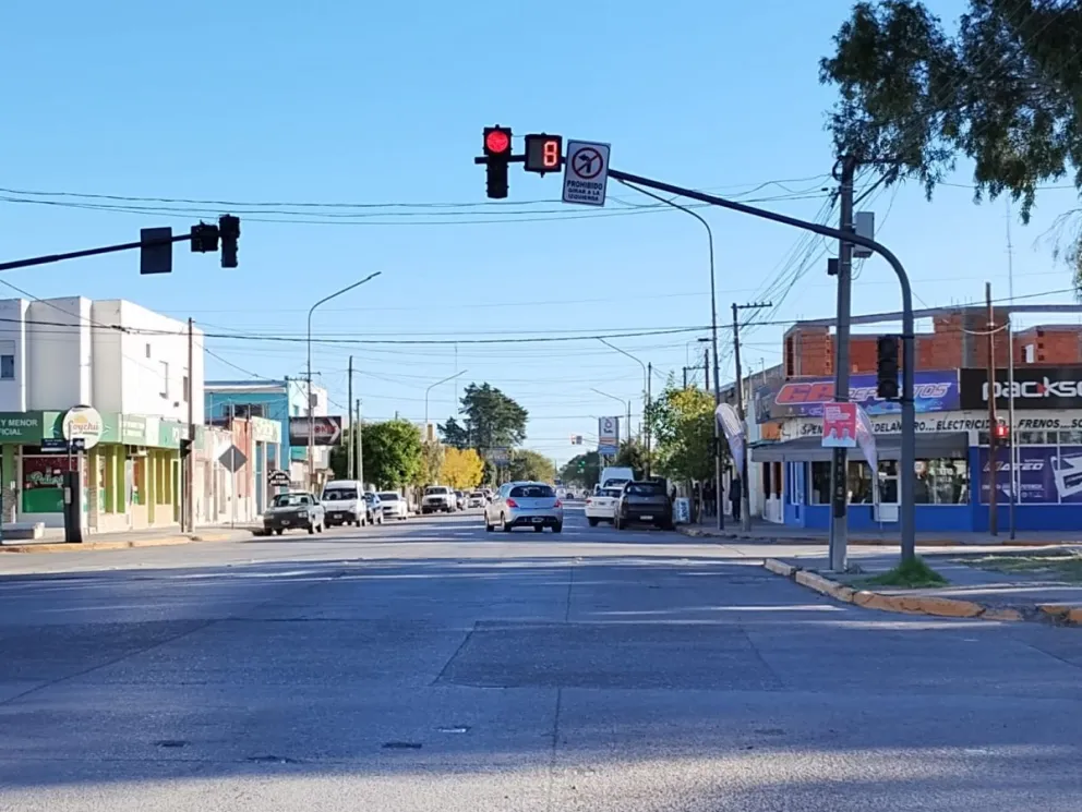 El hurto se produjo en 25 de Mayo, cerca del semáforo del boulevard Contín.