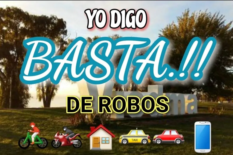 Viedmenses se congregarán en la fuente contra la ola de robos