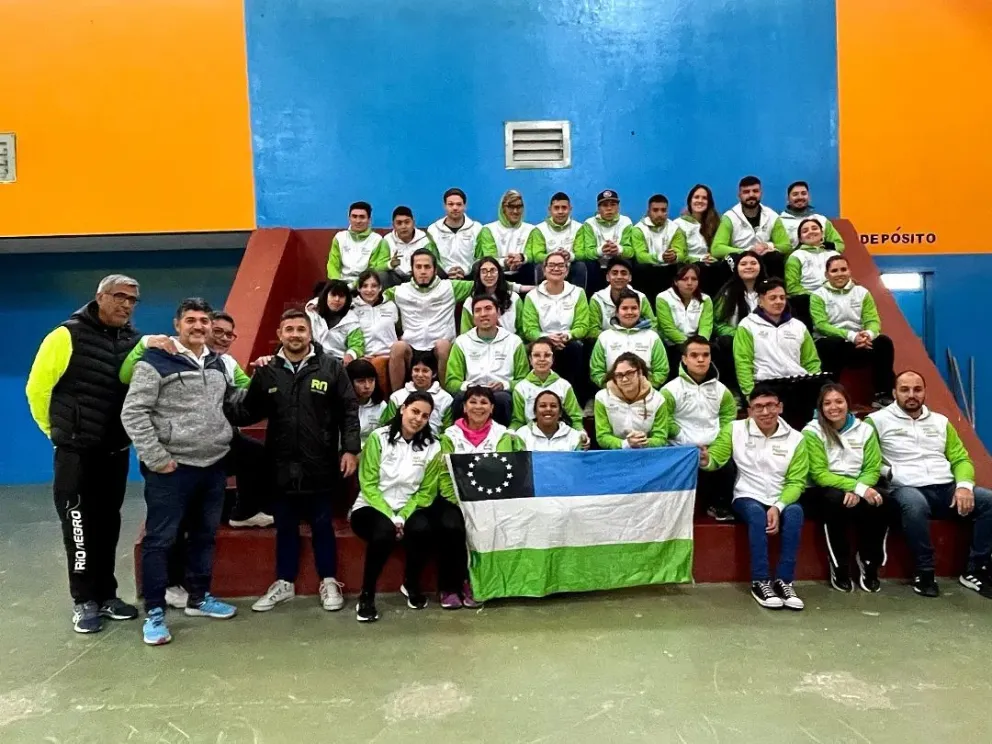 El equipo rionegrino listo para el debut en los Juegos ParaAraucanía 2023