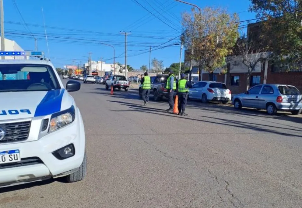 Una decena de vehículos secuestrados luego de férreos controles policiales