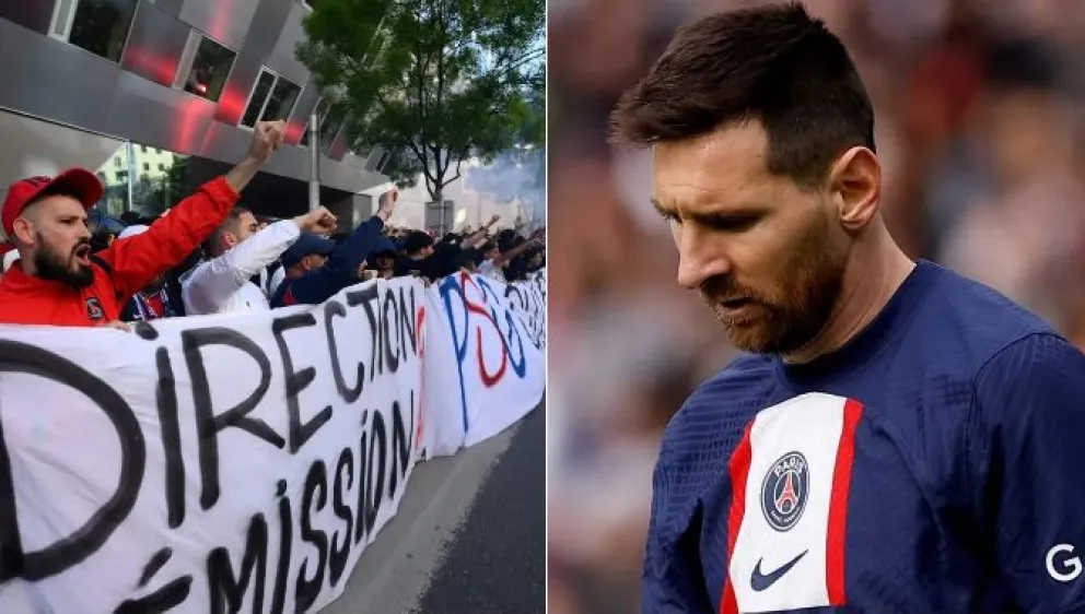 Tras insultar a Messi, la barra del PSG difundió una durísima carta contra los “jugadores parásitos”