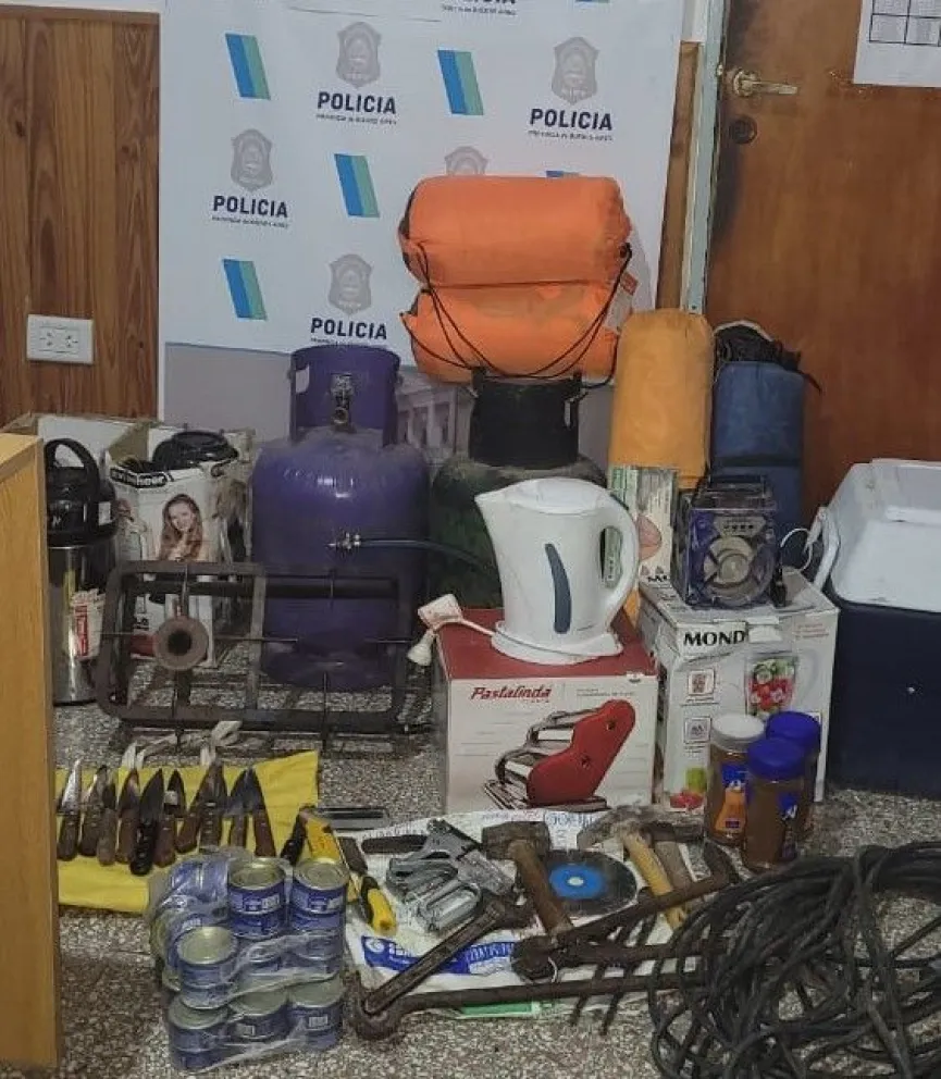 Tras una intensa investigación recuperaron elementos robados de la Federación Agraria 