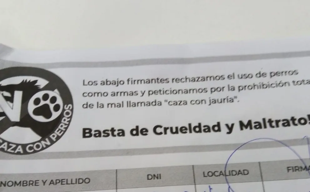 Arrancó la campaña de recolección de firmas para oponerse