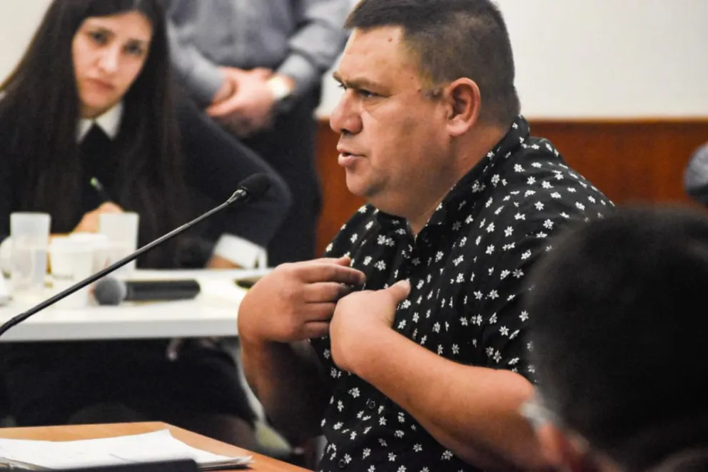 El instructor Contreras dijo que intentó salvar a Mandagaray y que puso en riesgo su vida
