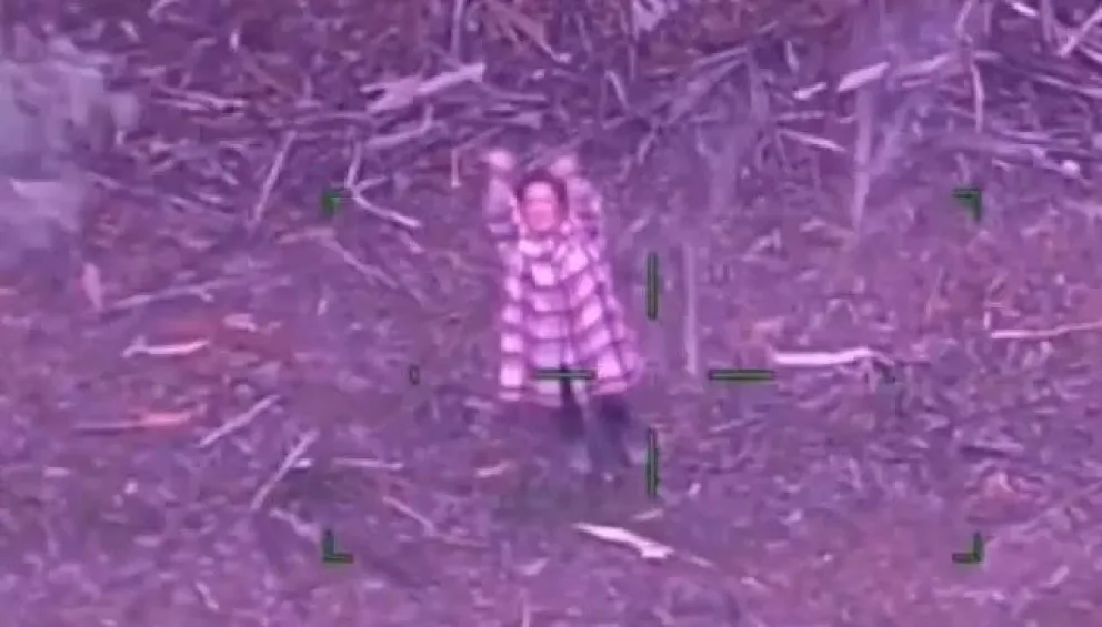 Una mujer se perdió en un bosque y sobrevivió cinco días comiendo chupetines y vino
