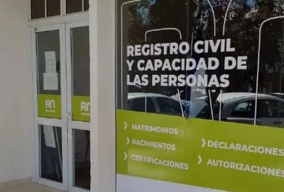 Las oficinas del Registro provincial de las grandes ciudades de la provincia se puede rehacer el trámite. Foto archivo.