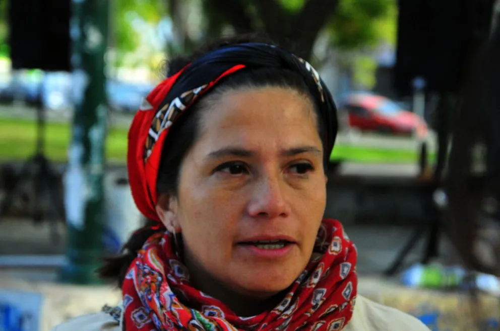 Comunidades mapuches reclaman en Plaza San Martín: piden la liberación de las lamienes detenidas 