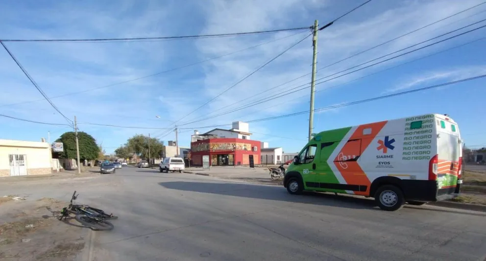 Nuevo accidente de tránsito y en la misma esquina de Winter y San Luis