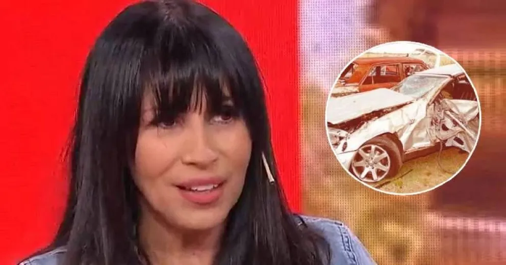 El recuerdo de Marixa Balli del trágico accidente que casi le cuesta la vida