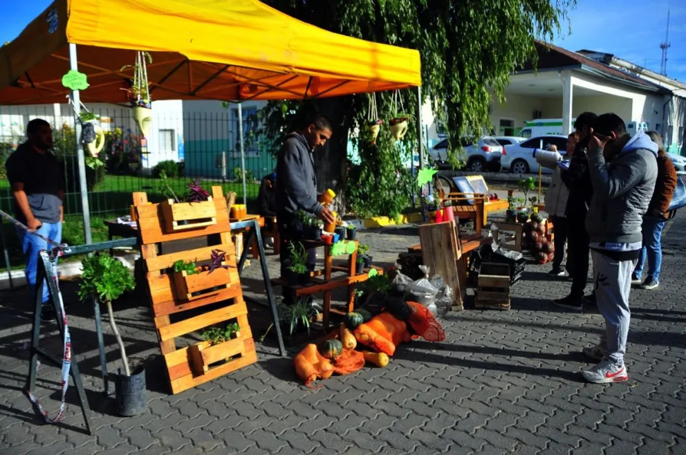 Feria de Salud Mental en el hospital Zatti (Archivo).
