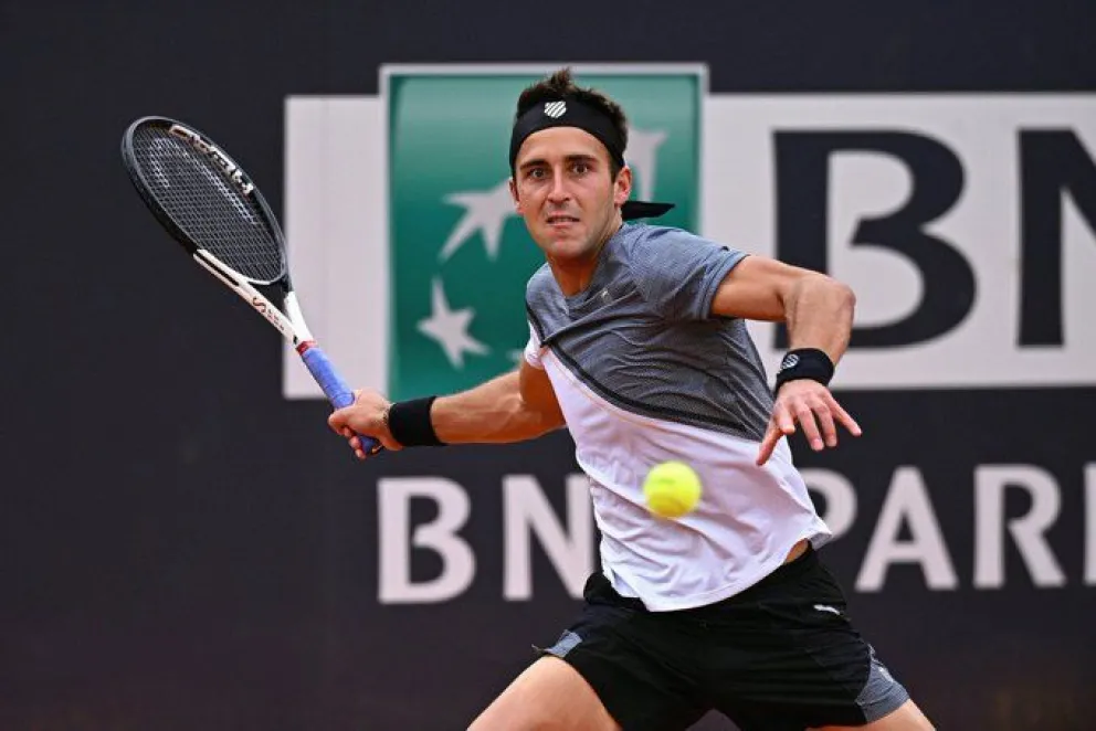 Cumplió su sueño: Tomás Etcheverry se enfrentó a Novak Djokovic y se despidió del Master 1000 de Roma