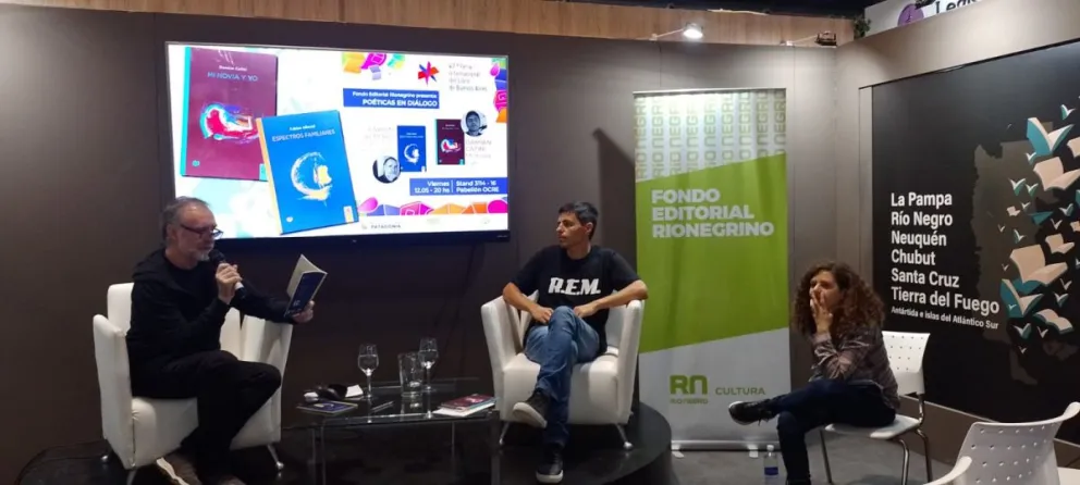 Alberdi la rompió en la Feria del Libro de la "Gran Ciudad"