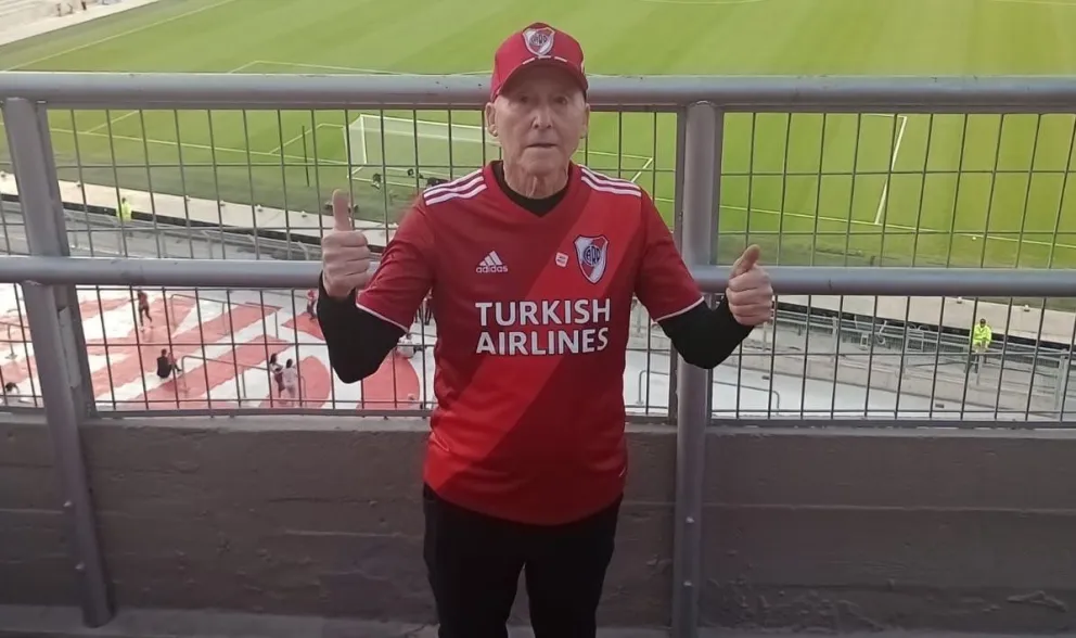 Viedma: le regalaron una entrada para ver a River y su reacción se hizo viral