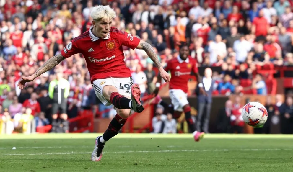 Garnacho regresó para darle la victoria al Manchester United