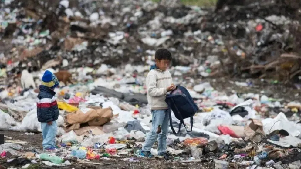 Según un informe de la UCA, en Argentina 6 de cada 10 chicos son pobres 