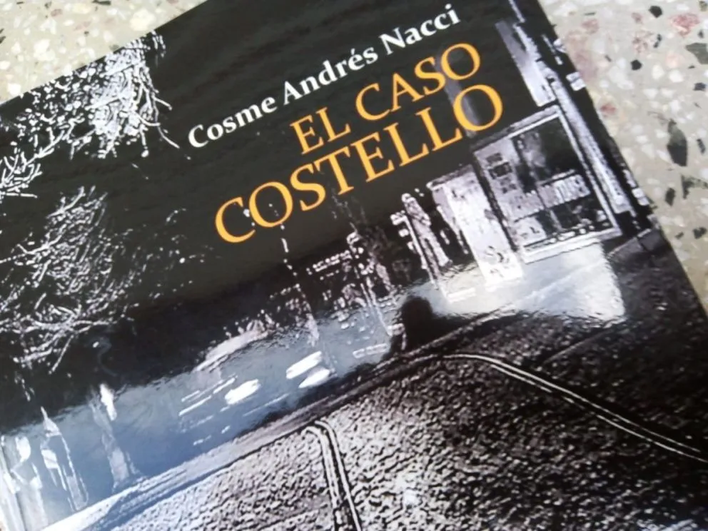 "El Caso Costello llega a Viedma": Cosme Nacci presenta su novela policial en el Centro Cultural