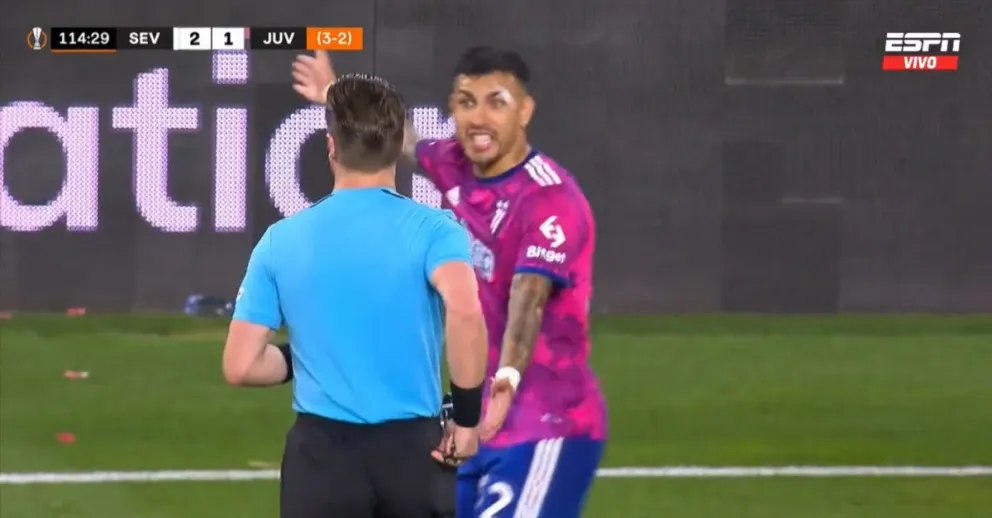 Paredes hizo expulsar a Acuña: el enojo del “Huevo” por perderse la final culpa de su compañero en la Selección