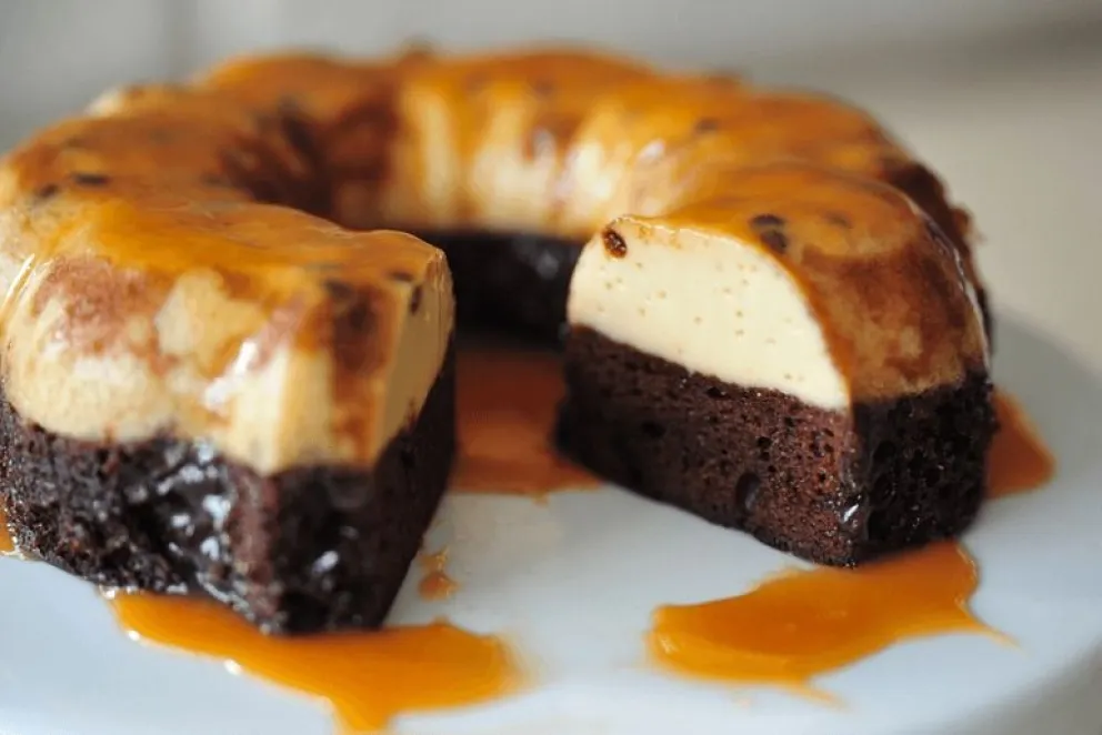 Aprende a hacer la “torta imposible” o chocoflan: riquísimo postre 