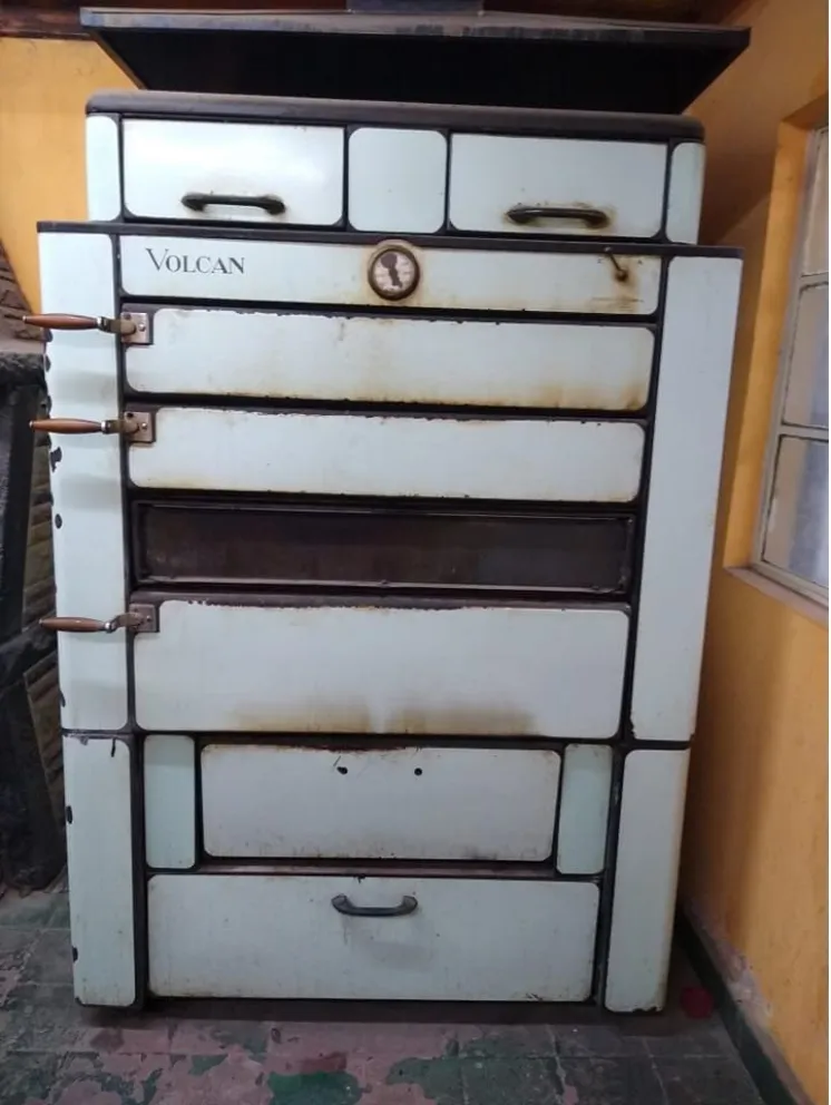 Pusieron a prueba el viejo horno de Borobia y se la bancó 