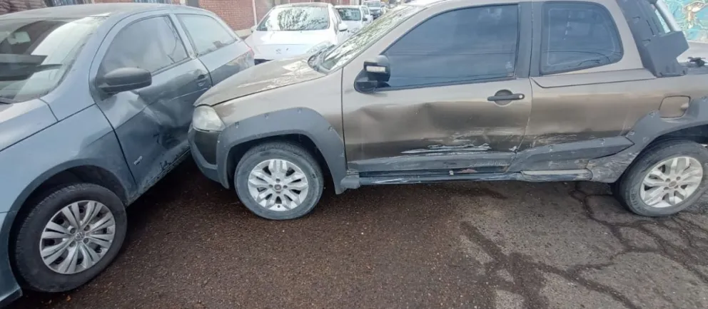 Brutal choque en Viedma: a un hombre tuvieron que suturarle la cabeza
