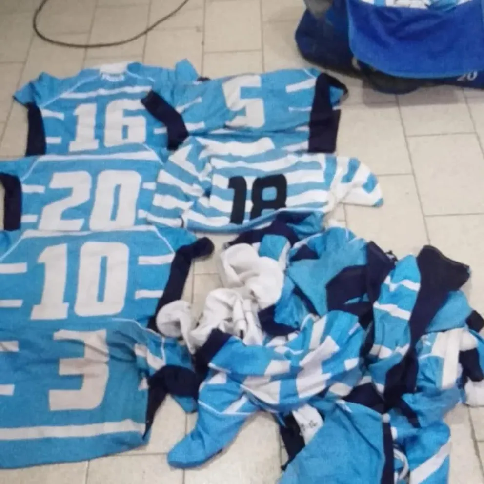 Luego del robo, se recuperó la indumentaria de los equipos de rugby de Sol de Mayo