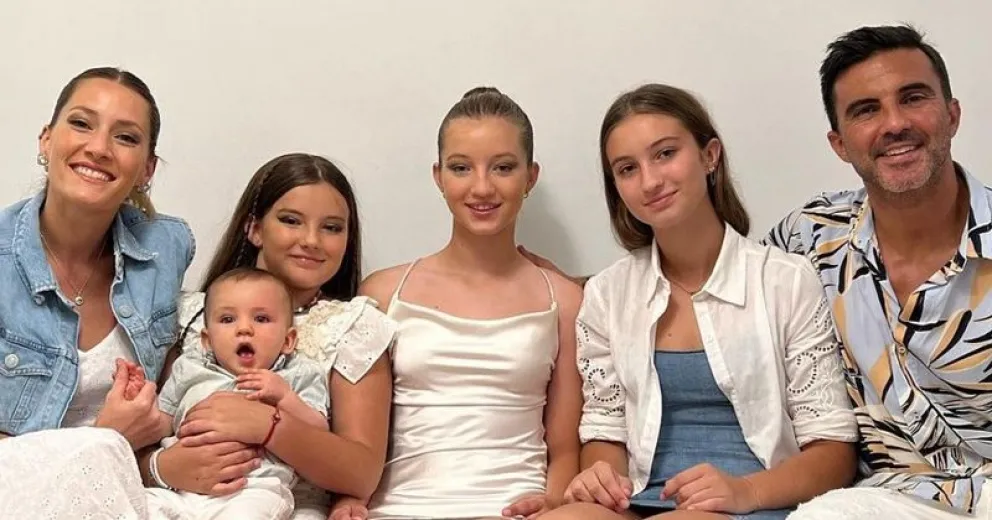 A qué lugar viajaron Mica Viciconte, Fabián Cubero y sus hijos para este fin de semana