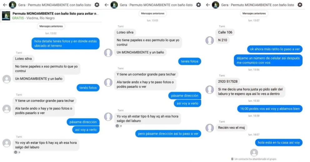 Se ilusionaron con la casa propia y resultaron estafados