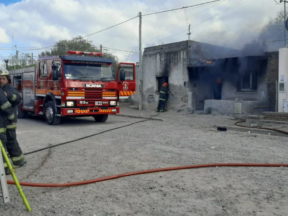 La Comarca está de luto por las muertes de un padre y su hijo en trágico incendio 