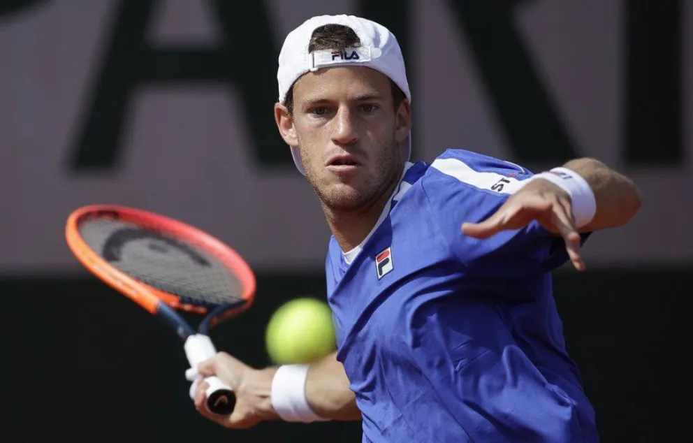 Triunfo y clasificación de Diego Schwartzman en Roland Garros