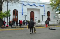La Municipalidad prometió asistencia para los merenderos que están en protesta