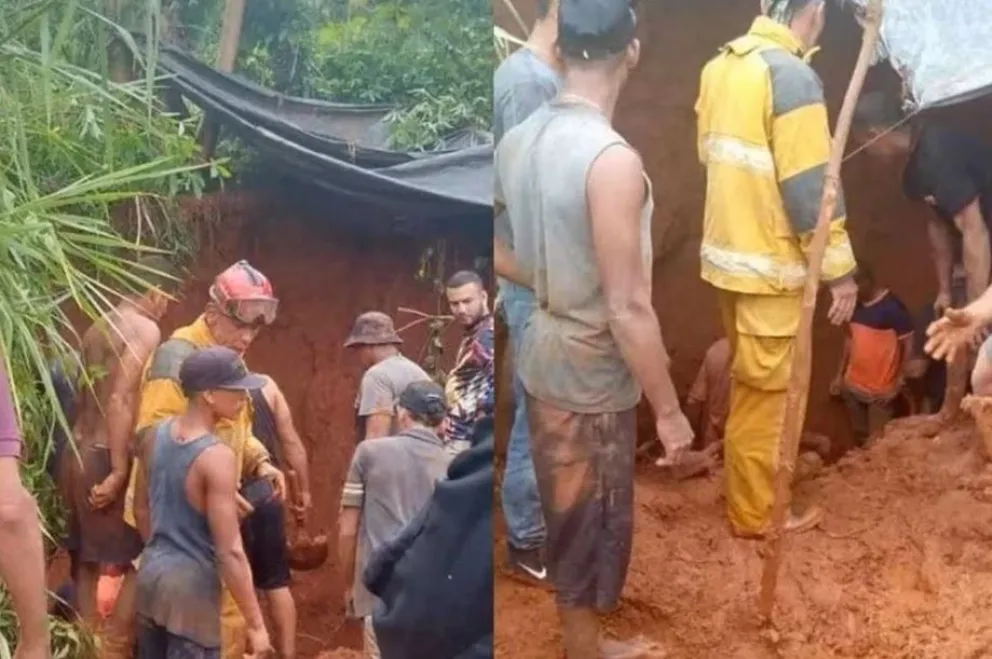 Tragedia en Venezuela: se derrumbó una mina de oro y hay 12 muertos 