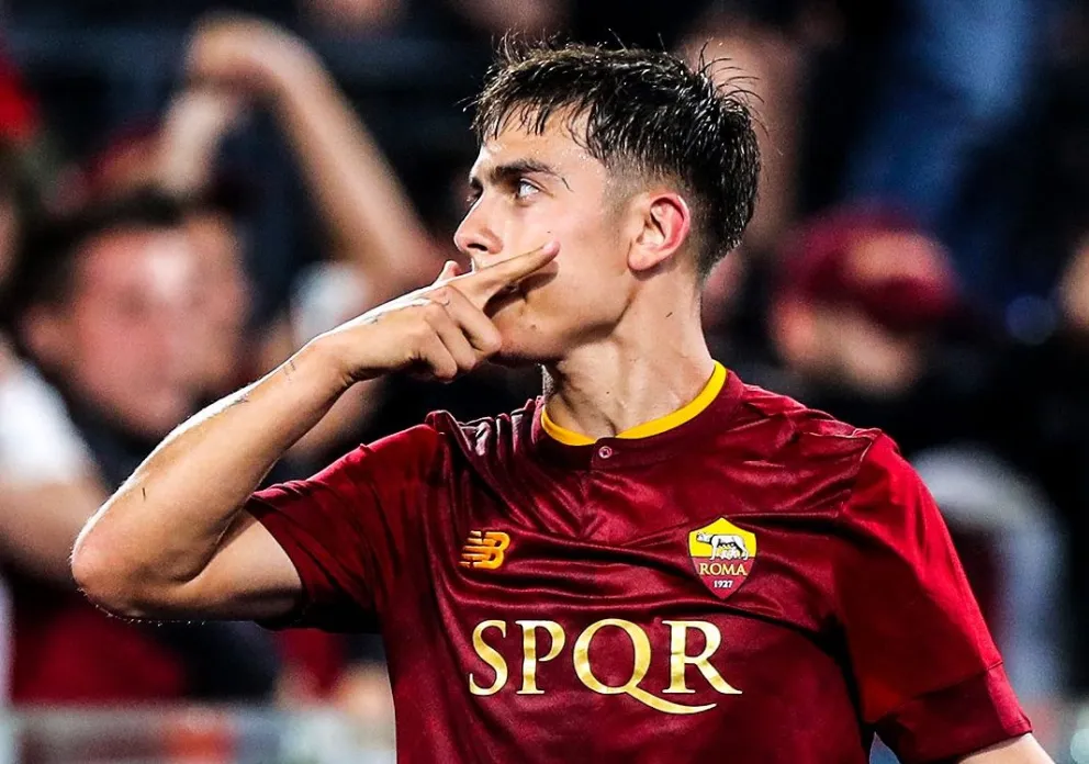 Dybala sobre el final, le dio la clasificación a la Roma a la Europa League