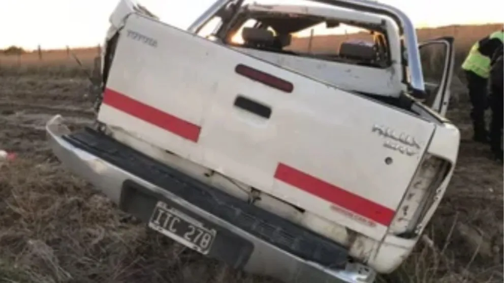 Murió una beba de 3 meses tras un vuelco en Hilario Ascasubi 