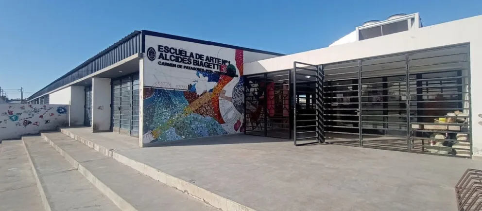 Escuela de Arte de Carmen de Patagones. Foto: Archivo de NoticiasNet. 