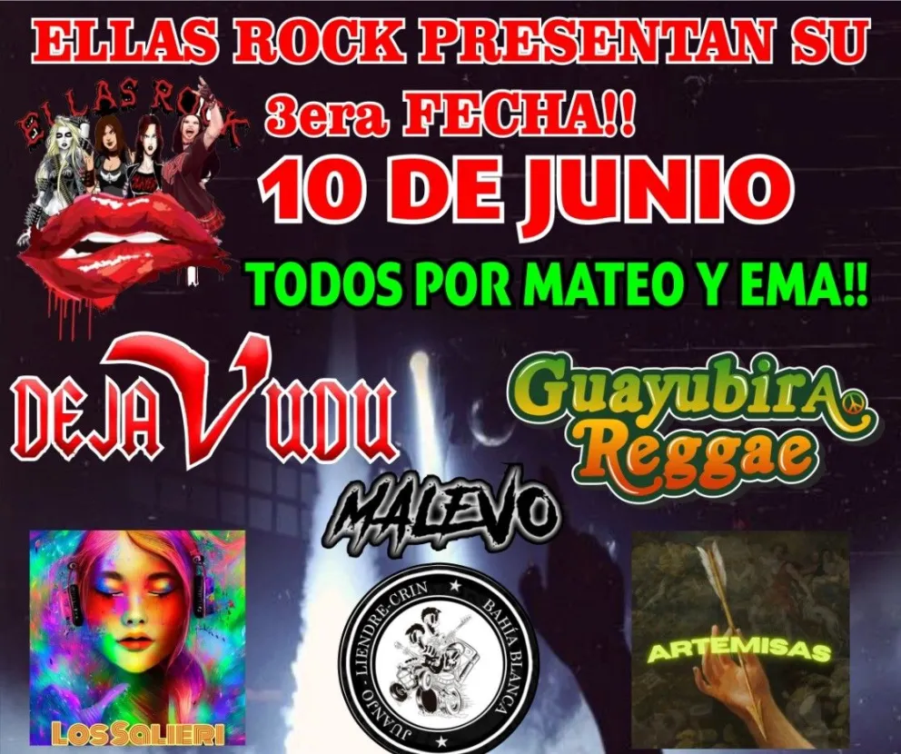 El festival solidario "Todos por Mateo y Ema" agotó entradas